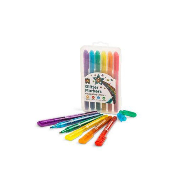 EC Glitter Markers (6pk)