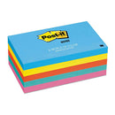 Notes Post-it 73x123mm assorties (5pk)