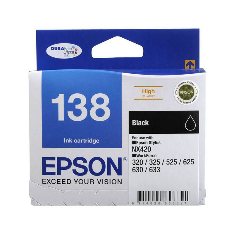 Epson High Yield Inkjet Cartridge T138