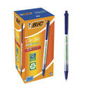 Stylo à bille Bic Ecolutions Clic 1,0 mm (paquet de 50)