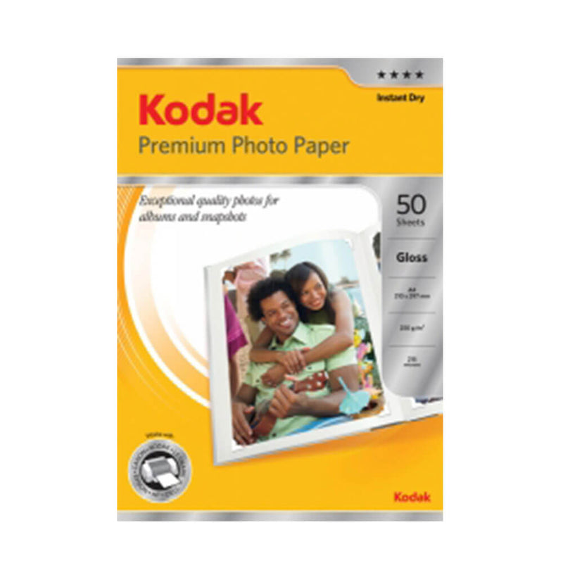 Papier photo Kodak Premium A4 (paquet de 50)