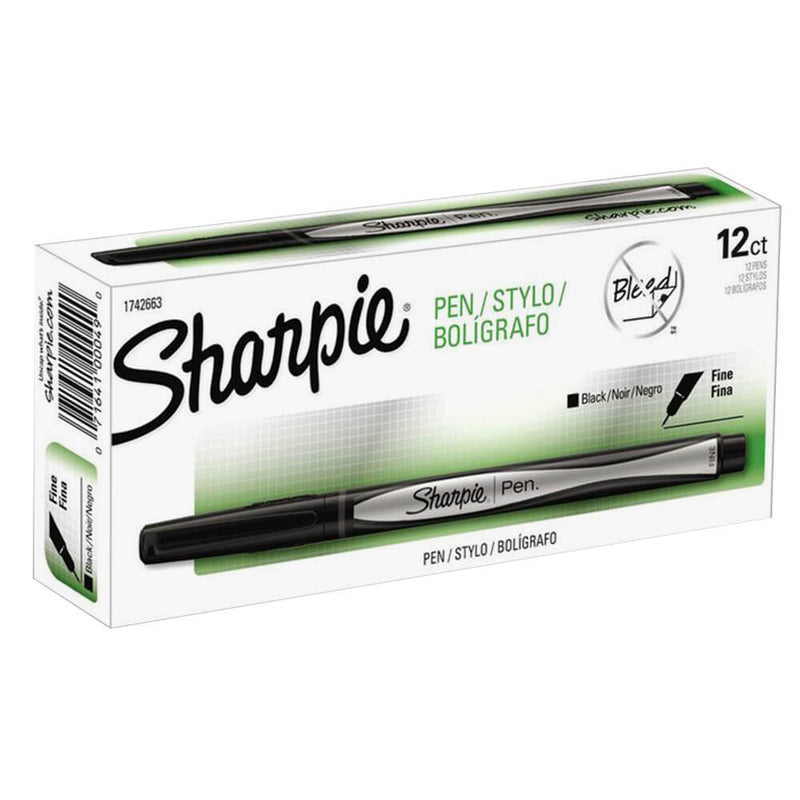 Stylo Fineliner Sharpie (12pk)