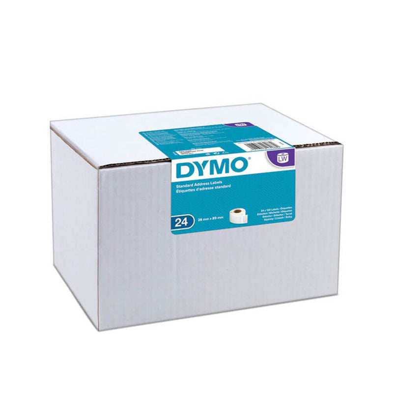 Dymo Standard Adressetikett aus Papier, 28 x 89 mm