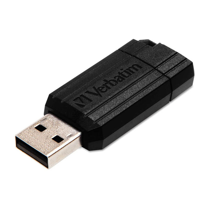 Verbatim Store'n'Go' USB-Stick mit Nadelstreifen (Schwarz)