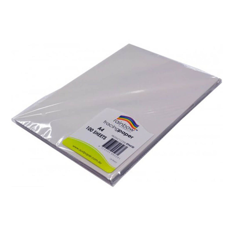 Regenbogen-Pauspapier, 90 g/m² (100 Stück)