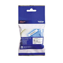 Brother P-touch Ruban Étiquette Noir sur Blanc