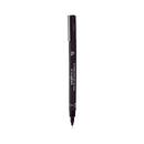 Uni-ball Pin Fineliner Pen Schwarz (3er-Brieftasche)