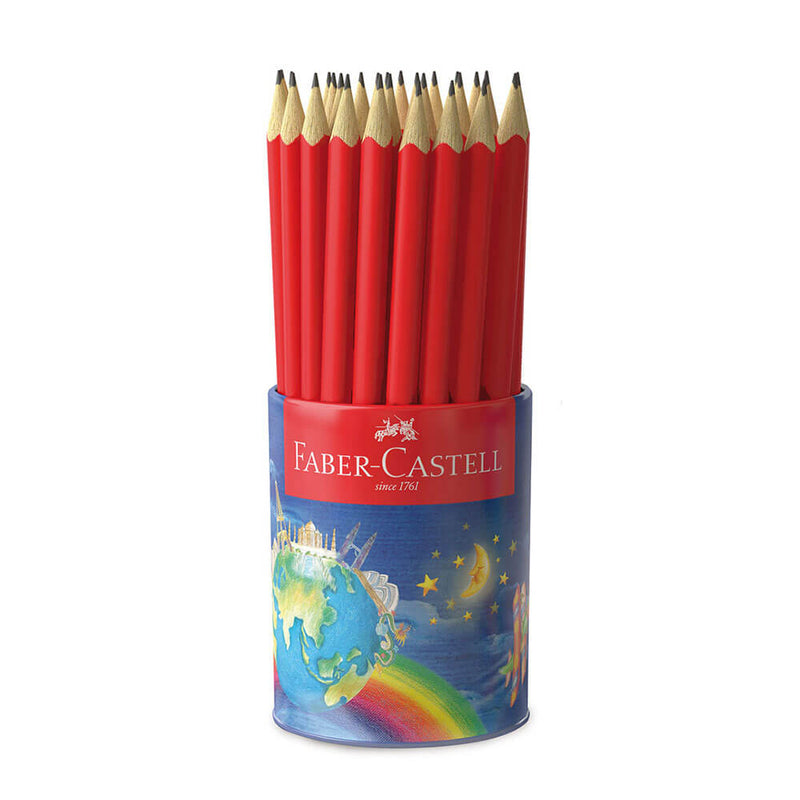 Faber-Castell Junior Crayon à mine triangulaire 50/tasse