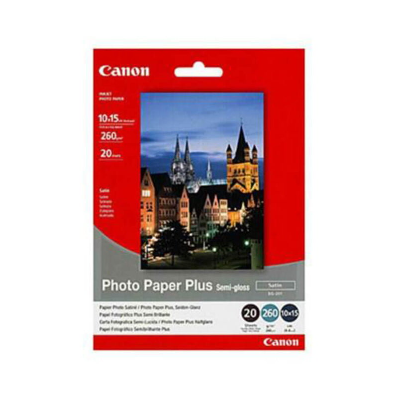 Canon Fotopapier, seidenmatt, 260 g/m², 20 Stück