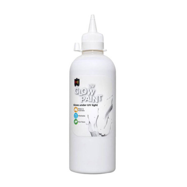 EC Uv Glow Paint 500mL (White)