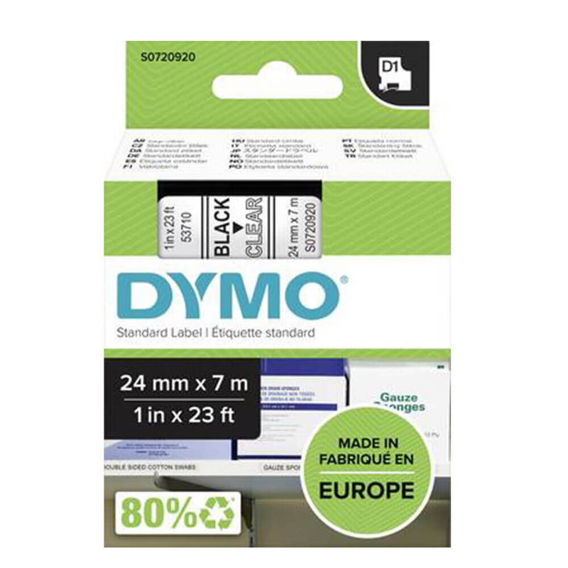 Étiquette de ruban Dymo D1 24 mm x 7 m