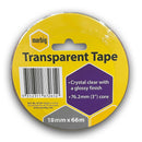 Marbig Tape 76.2mm Noyau (Transparent)