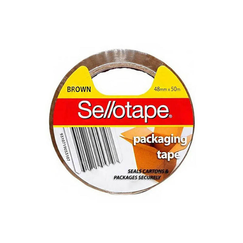 Sellotape Verpackungsklebeband (Braun)