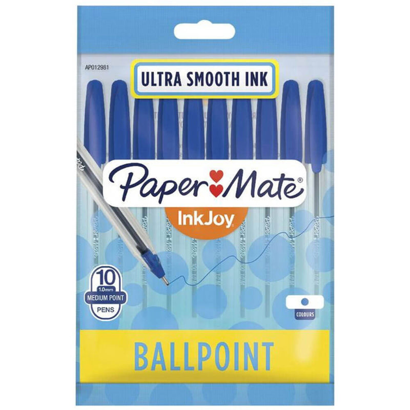 Paper Mate InkJoy stylo à bille moyen 1,0 mm 10pk