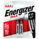 Piles alcalines Energizer (paquet de 2)
