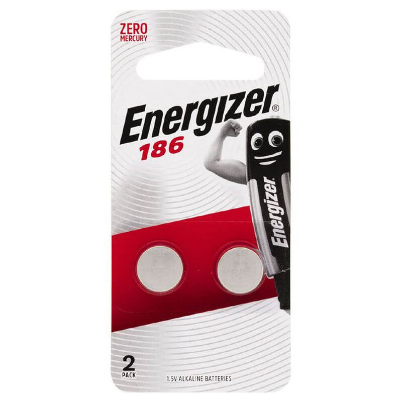 Piles bouton alcalines Energizer (paquet de 2)