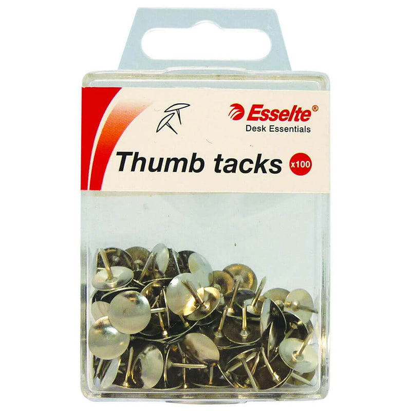 Esselte Thumb Tacks Punaises à Dessin (100pk)