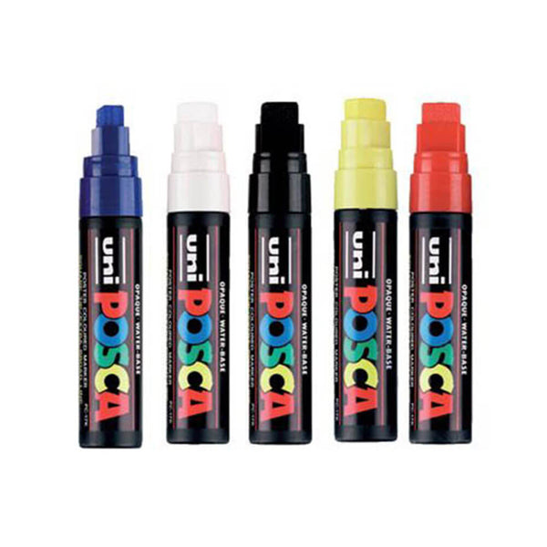 Uni Posca Marker Assorted Color 15mm (Box of 5)