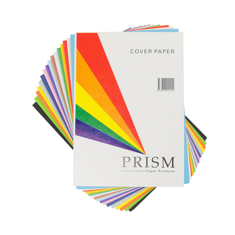  Prisma-Papiereinband, sortiert (1 Ries)