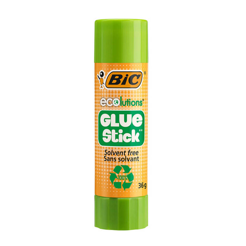 Bic Eco-Recycled Clear Glue Stick