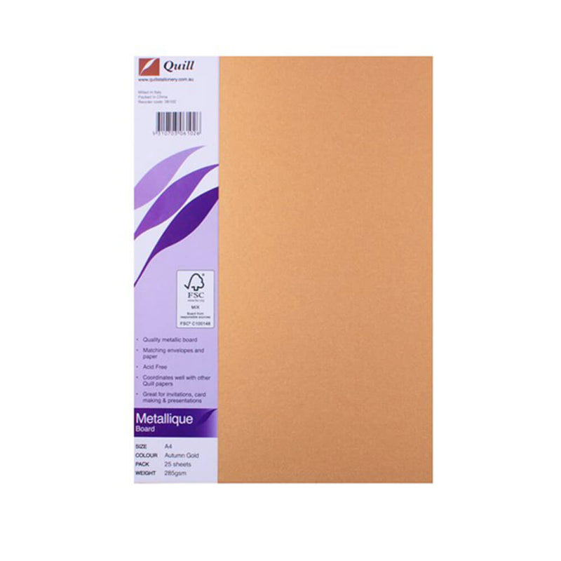 Quill A4 Tableau métallique 285 g/m² (lot de 25)