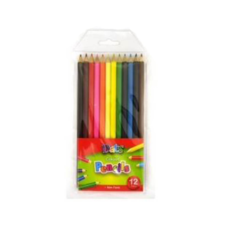 Crayon de couleur Dats dans un portefeuille pleine longueur