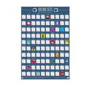 Gift Republic Bucket List Rubbelposter