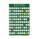 Gift Republic Bucket List Rubbelposter