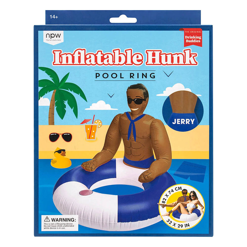 Drinking Buddies Aufblasbarer Hunk-Pool-Ring